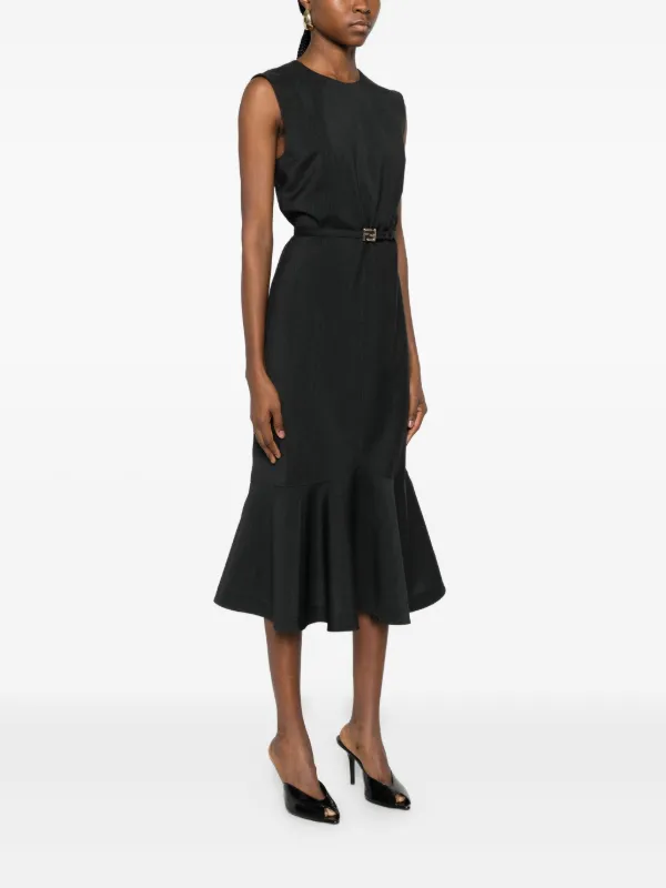 fendi formal dress Fendi Wool-blend Dress
