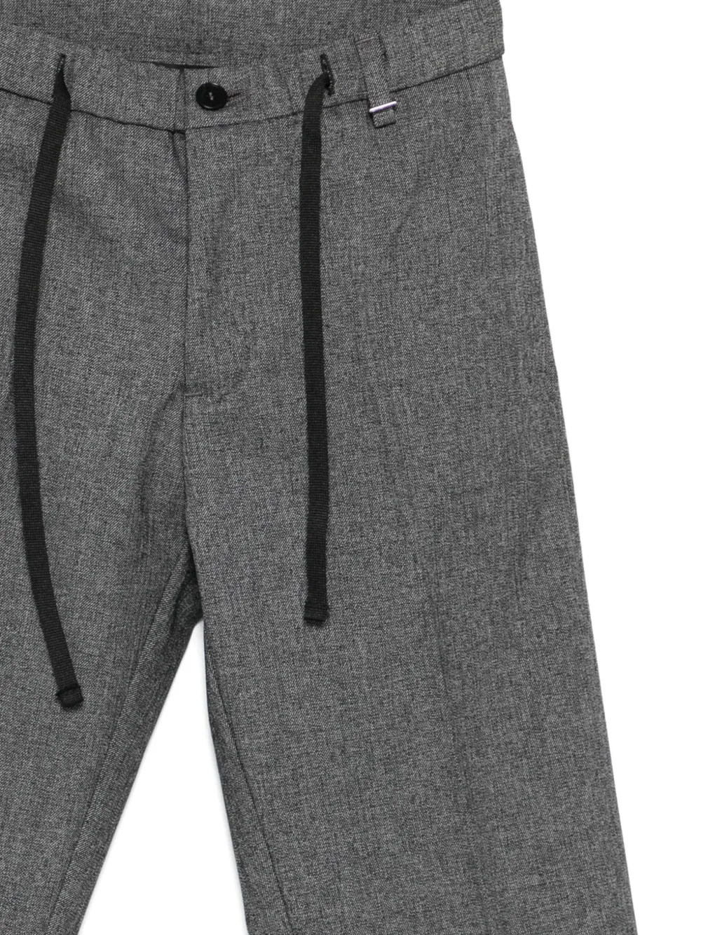 I'm Brian Drawstring Trousers In Gray