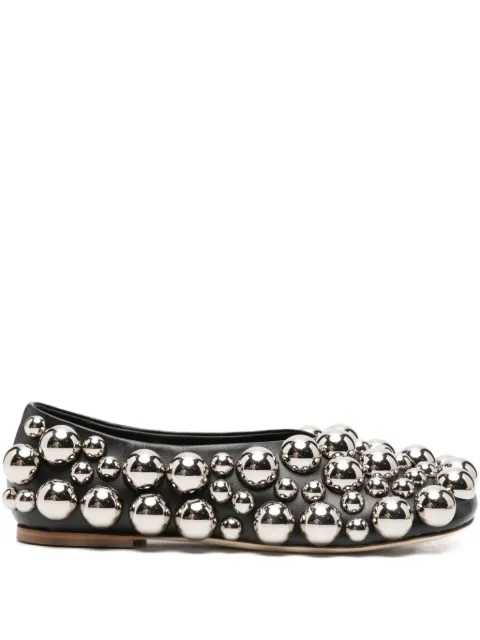 A.W.A.K.E. Mode Dora square-toe ballerina shoes