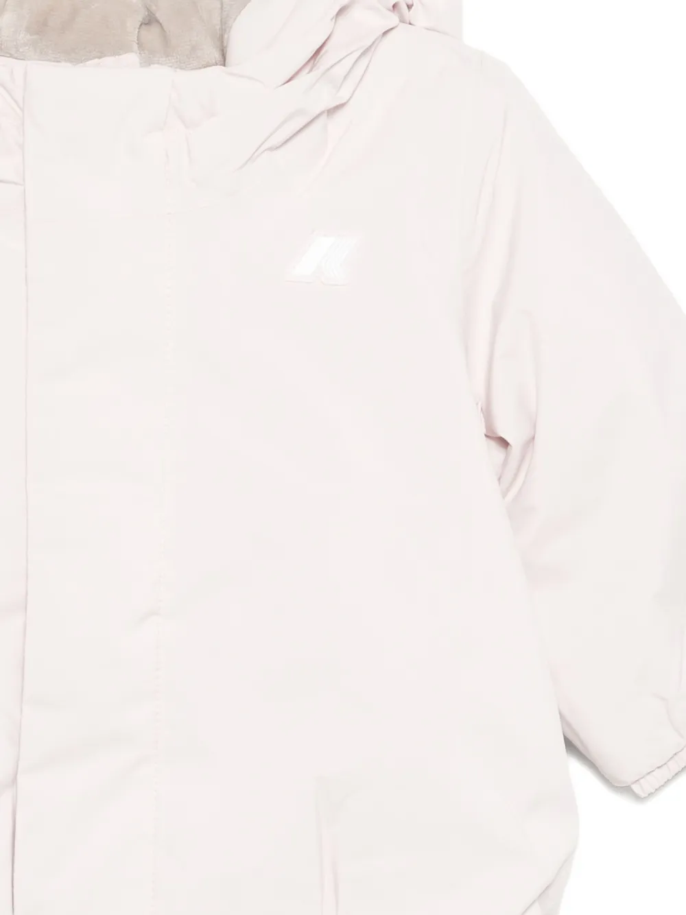 K Way Kids Gewatteerd jack Wit