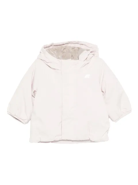 K Way Kids hooded padded jacket