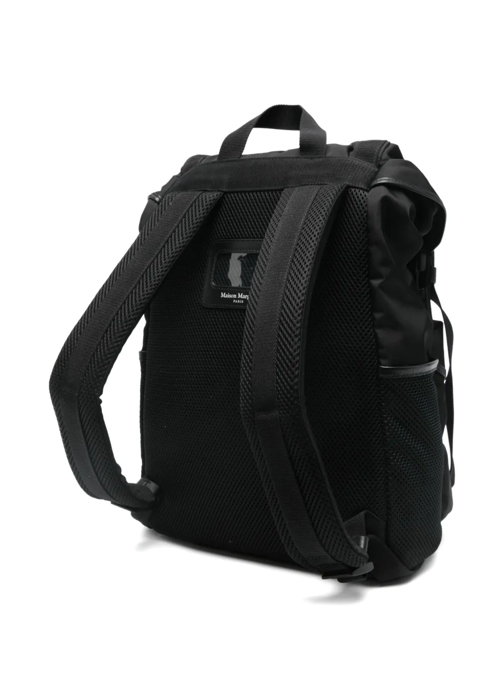 Maison Margiela Rugzak met ring Zwart