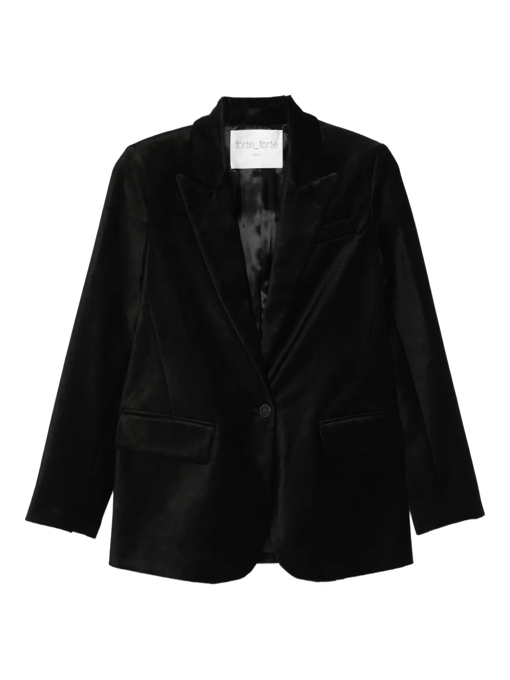 Forte Forte blazer con botones | negro | Image 1