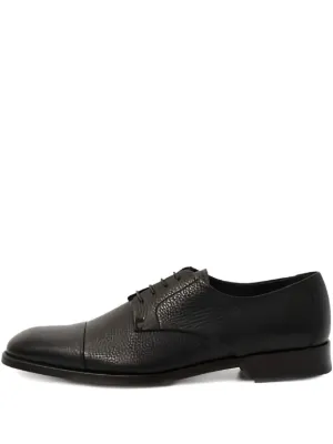 Comme Des Garçons Homme Plus contrasting-panel lace-up Shoes