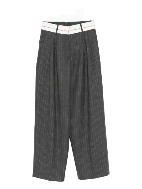 Nine In The Morning pinstripe-print pleated trousers