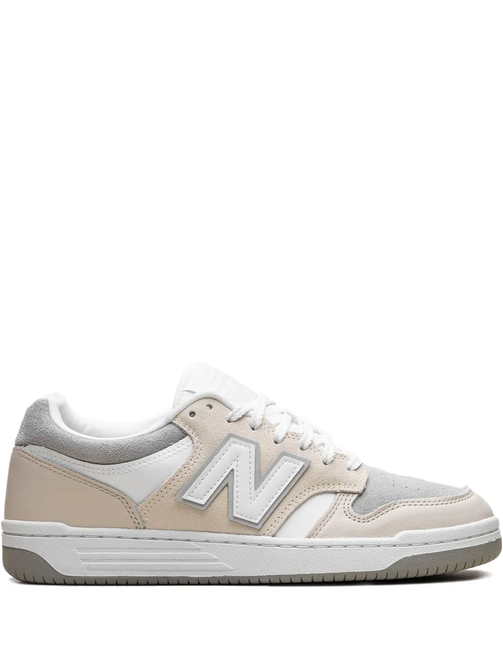 New Balance 237 suède sneakers met vlakken Wit
