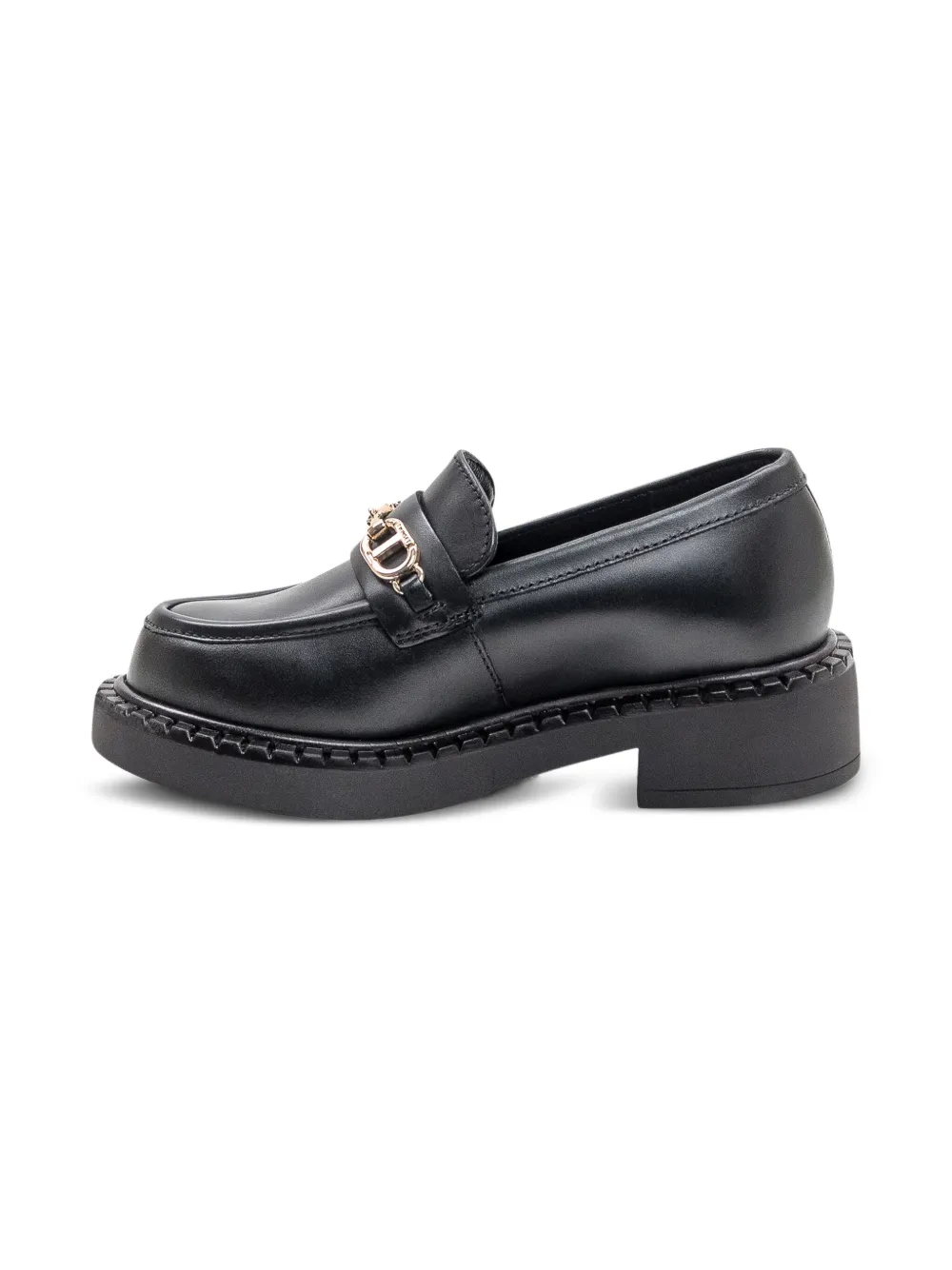 TWINSET Kids Oval-T loafers Zwart