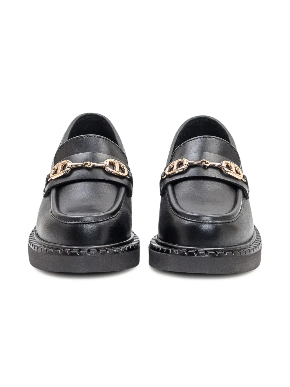 TWINSET Kids Oval-T loafers Zwart