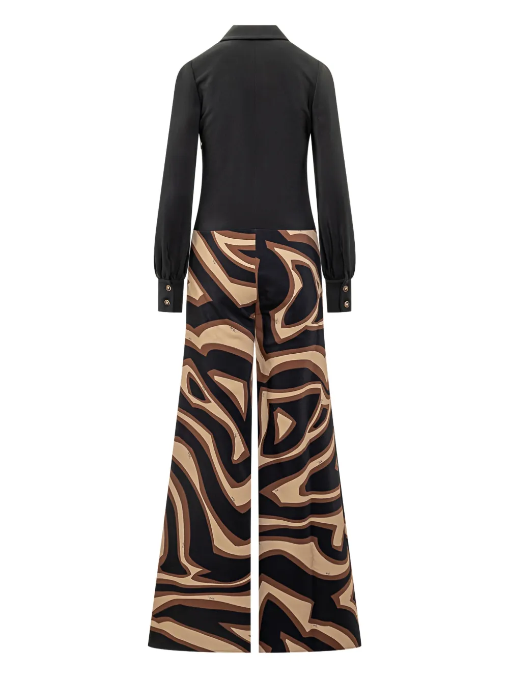 Pucci Geometric Print Chemisier Dress In Black