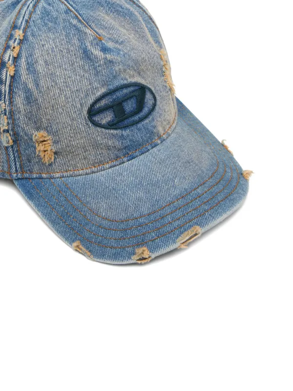 Diesel C-Enic ダメージ キャップ | ブルー | FARFETCH JP Diesel C-Enic ダメージ キャップ | ブルー | FARFETCH JP