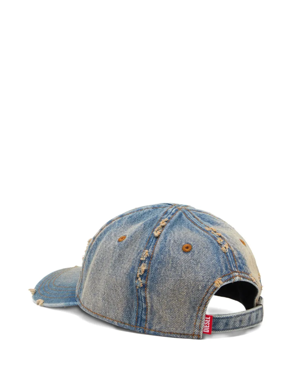 Diesel C-Enic gerafelde honkbalpet - Blauw