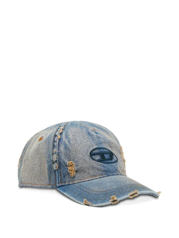 Diesel C-Enic ダメージ キャップ | ブルー | FARFETCH JP