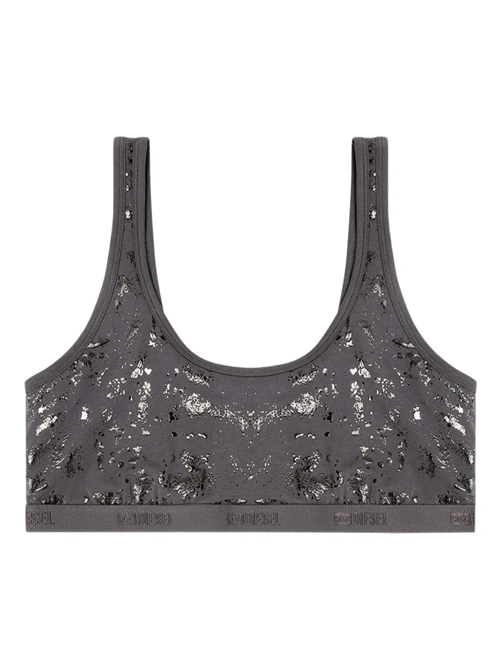 Diesel Oriba-Gft logo bra - Grigio