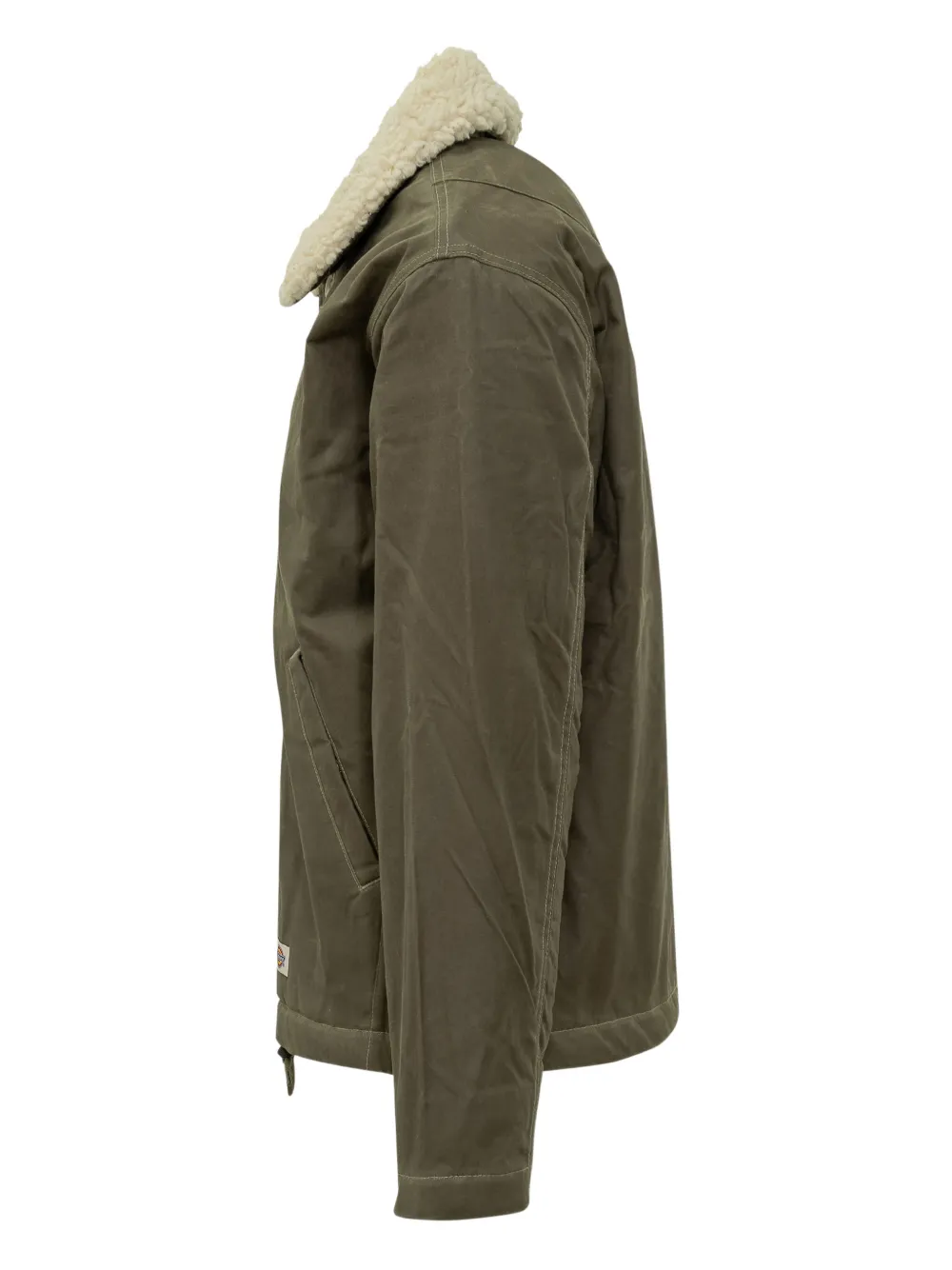 DICKIES sherpa sangrey waxed jacket Groen