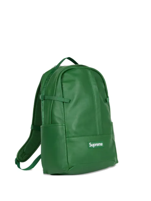 Supreme leather backpack