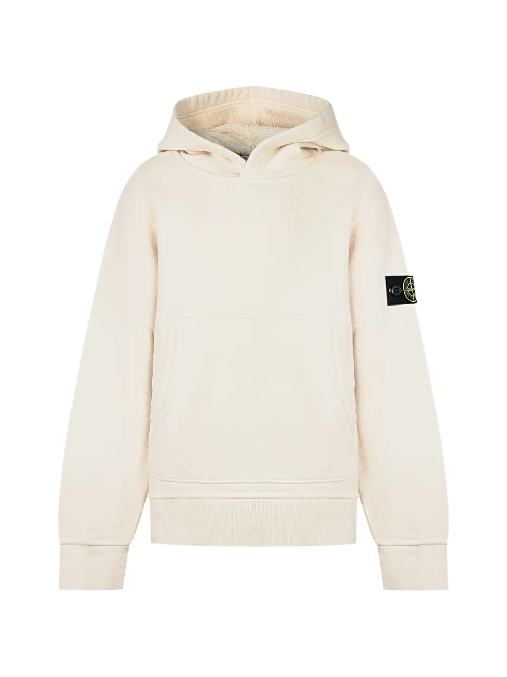 Stone Island Junior logo-detail hoodie - Toni neutri