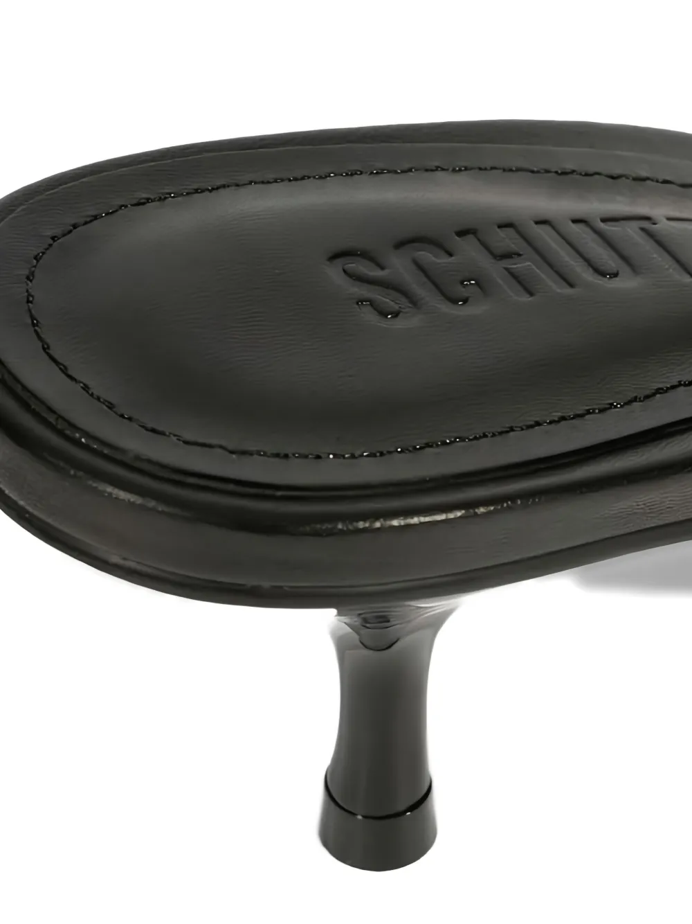 Schutz 50 Mm Olga Buckle-detail Sandals In Black