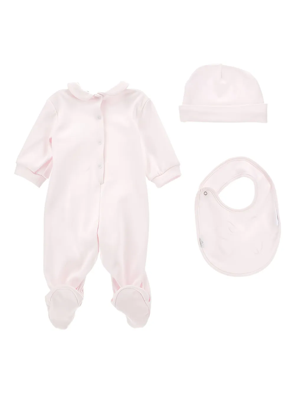 Monnalisa bow-detail cotton set (set of three) | Babygrow Sets | Image 2