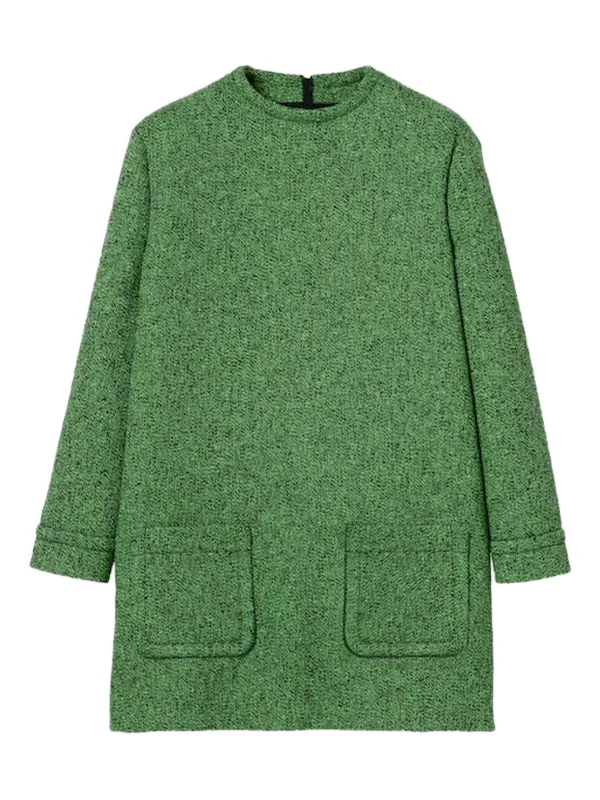 green gucci sweater dress Gucci Brushed Mohair Jumper Dress | Green