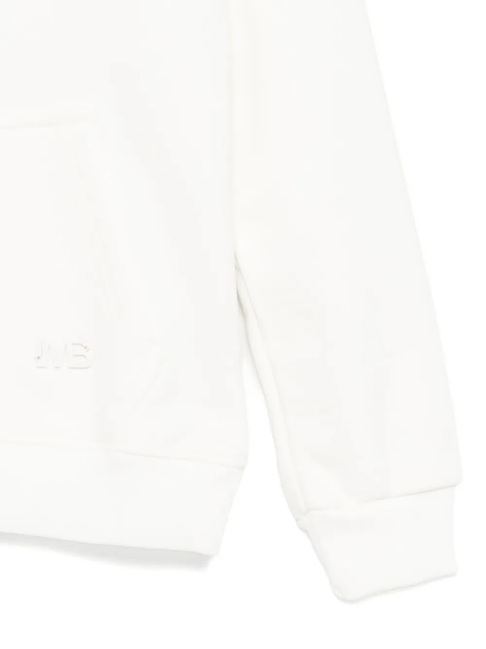 I'm Brian Cotton Hoodie In White