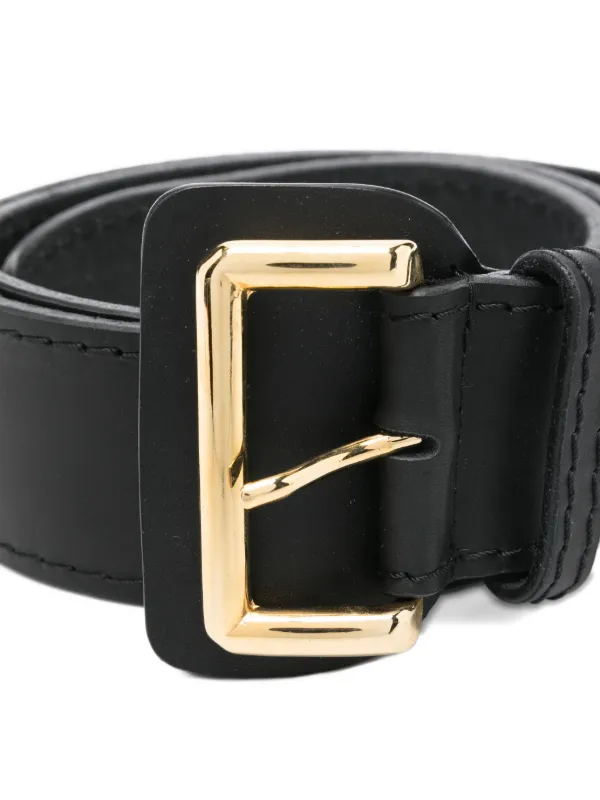 Gianfranco Ferré Pre-Owned 1990s Leather Belt | Black  display picture 1