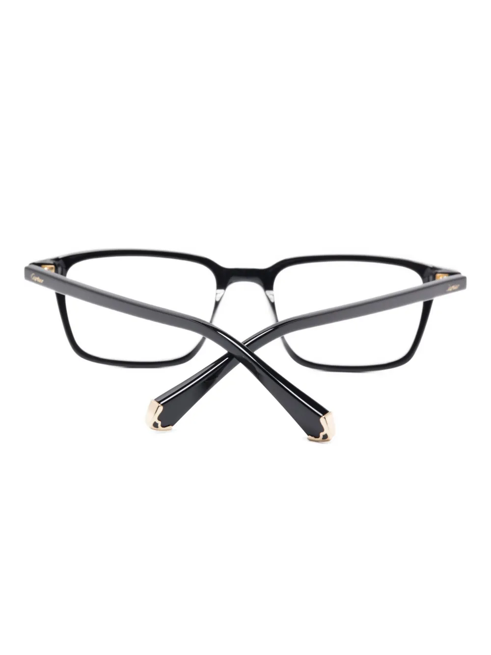  Cartier Eyewear Gafas Con Montura Rectangular - Negro 