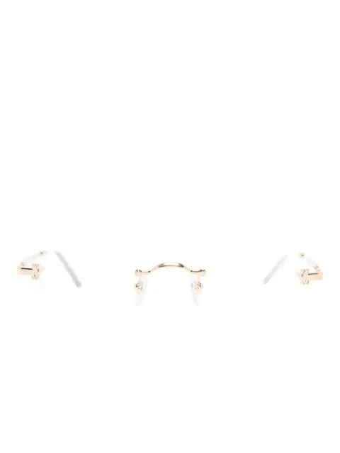 Cartier Eyewear oval-frame glasses