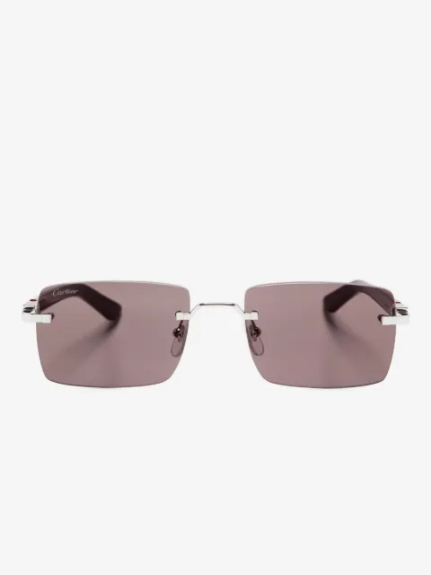 Cartier Eyewear rectangle-frame sunglasses
