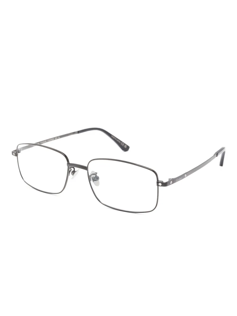 Cartier Eyewear rectangle-frame glasses | Men | Image 2