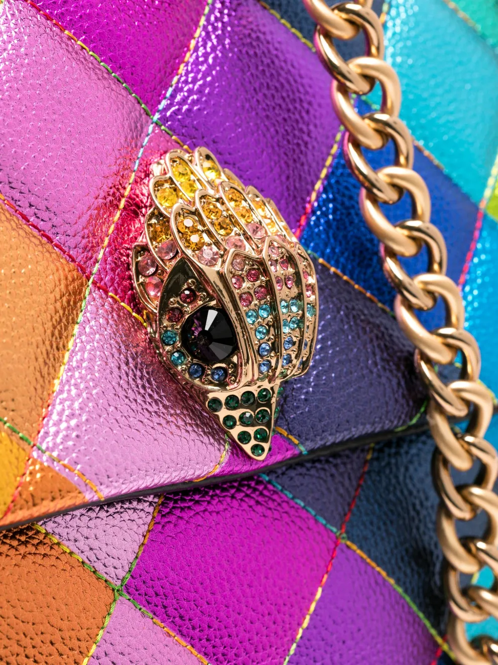 Kurt Geiger Xxl Kensington Shoulder Bag In Multi