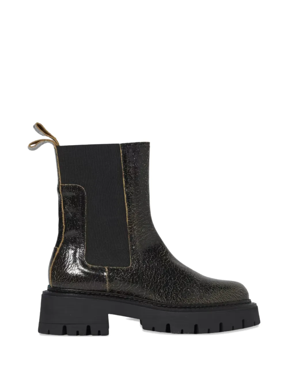 A.Bocca Danubio pull-tab platform Chelsea boots - Nero