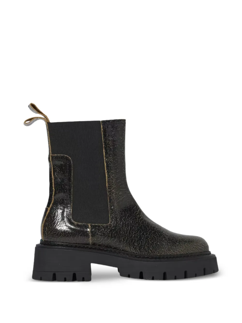 A.Bocca Danubio pull-tab platform Chelsea boots - Nero