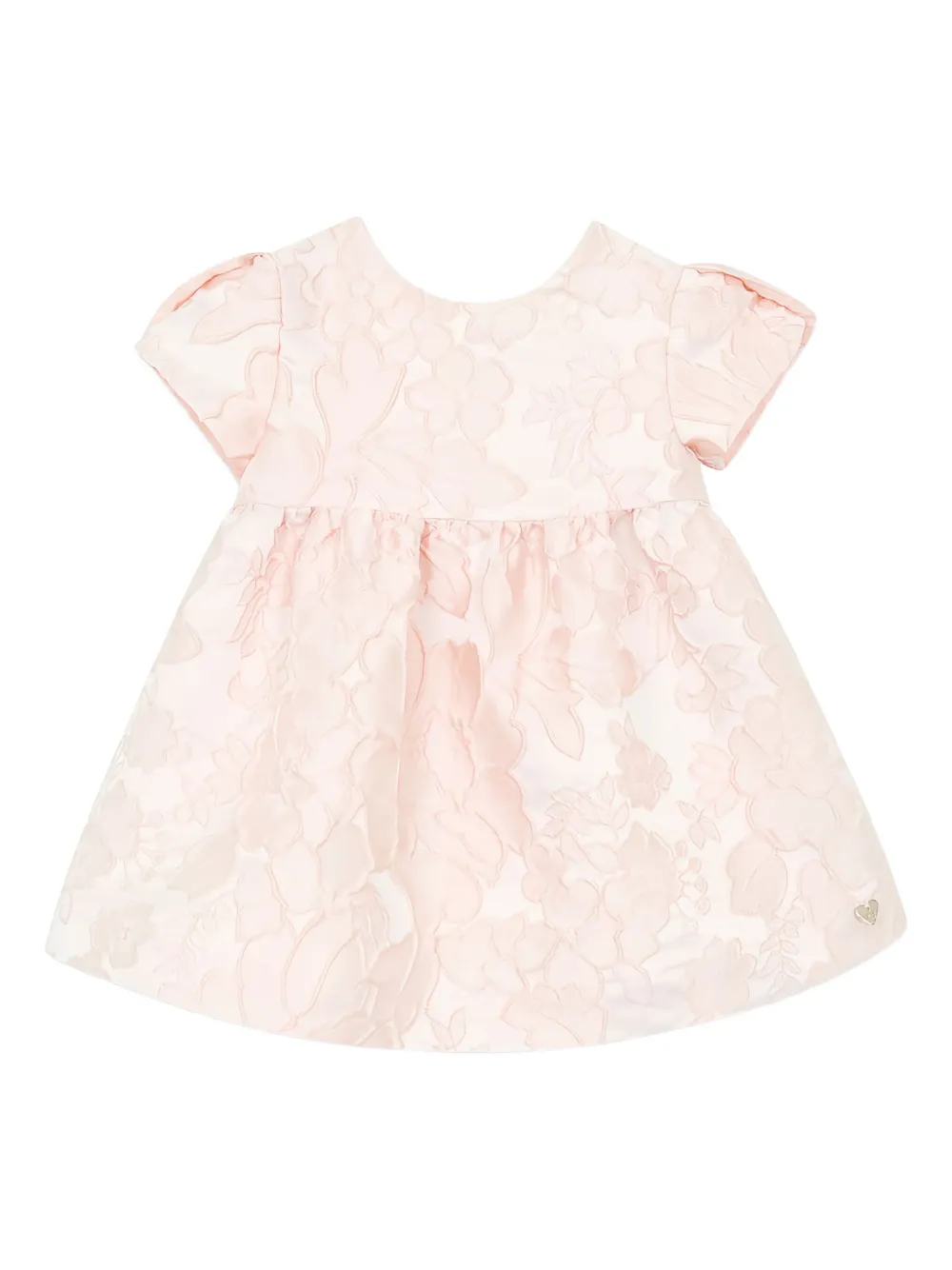 Tartine Et Chocolat floral-embroidery dress - Pink
