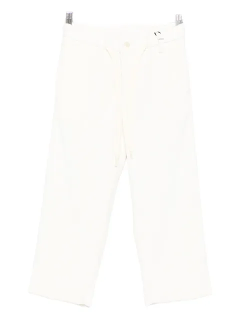 i'm brian cotton drawstring trousers