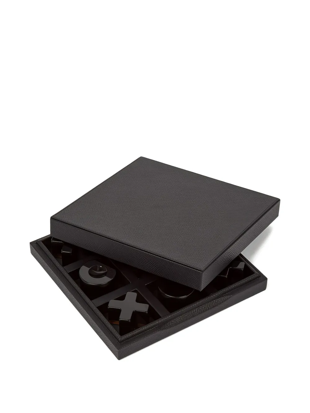Smythson panama noughts crosses set | Black | Image 1