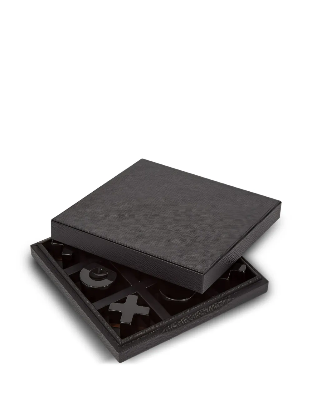 Smythson panama noughts crosses set | Black | Image 1