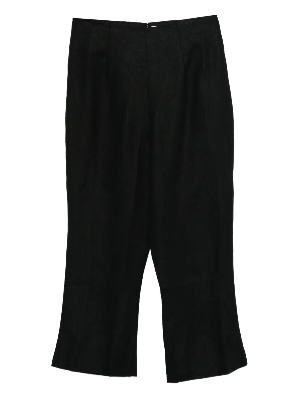 Faithfull The Brand Valeria Linen Trousers In Black