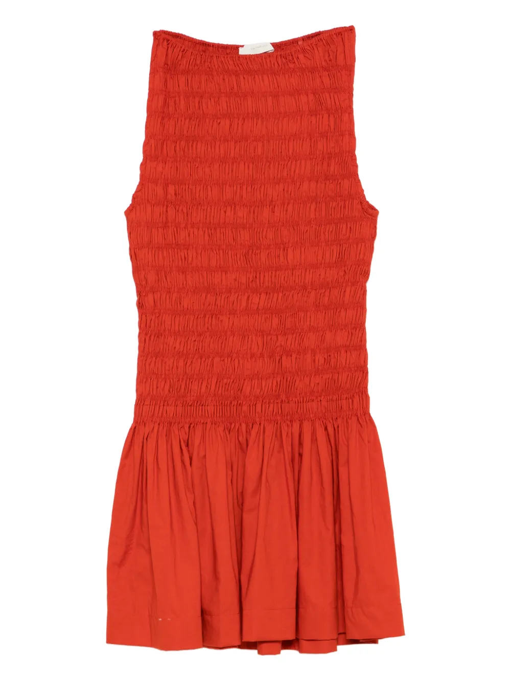 Faithfull the Brand Maria sleeveless mini dress - Rosso