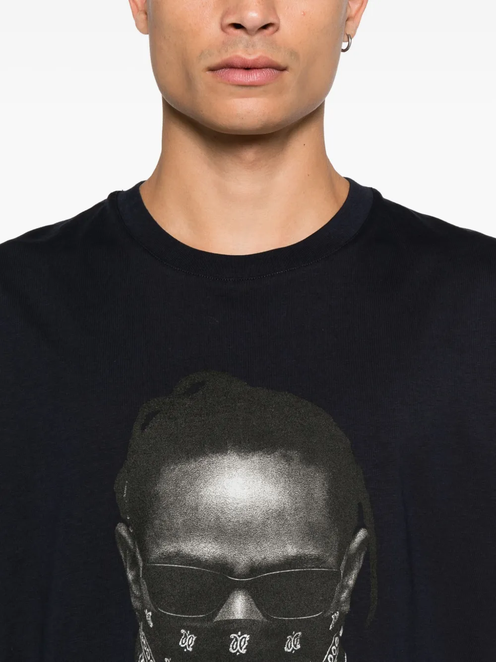 Ih Nom Uh Nit T-shirt met grafische print Blauw