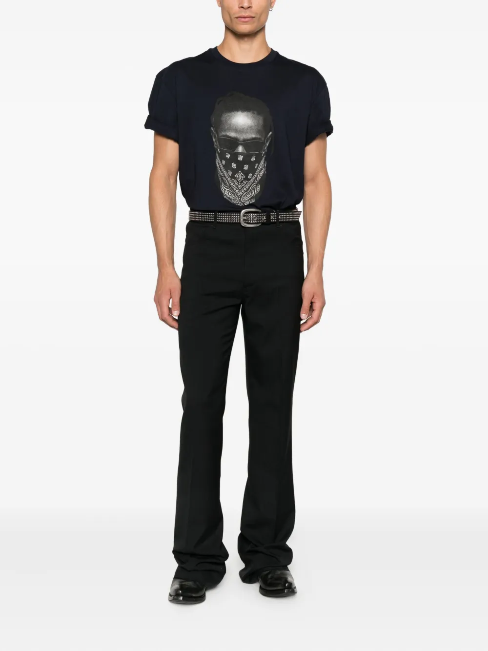 Ih Nom Uh Nit playera con estampado gráfico | Playeras | Image 2