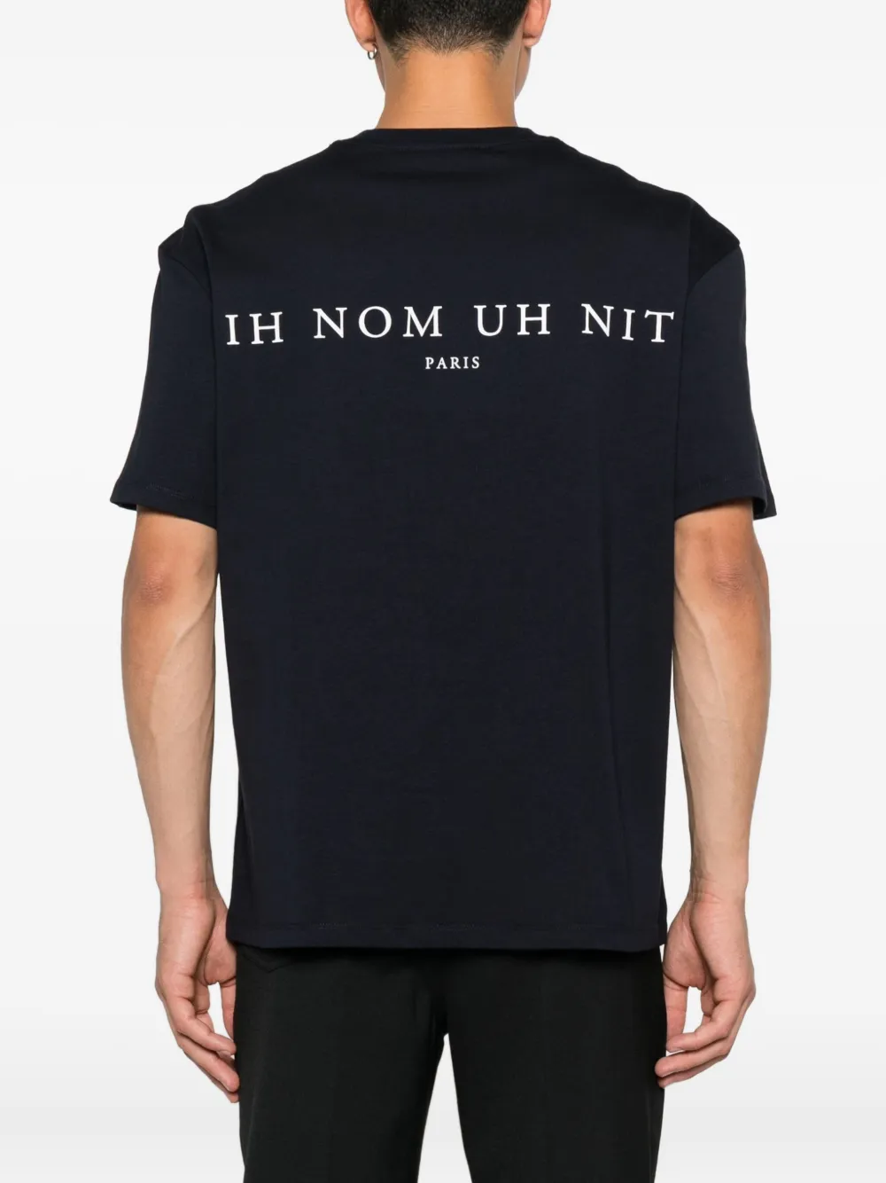 Ih Nom Uh Nit T-shirt met grafische print Blauw