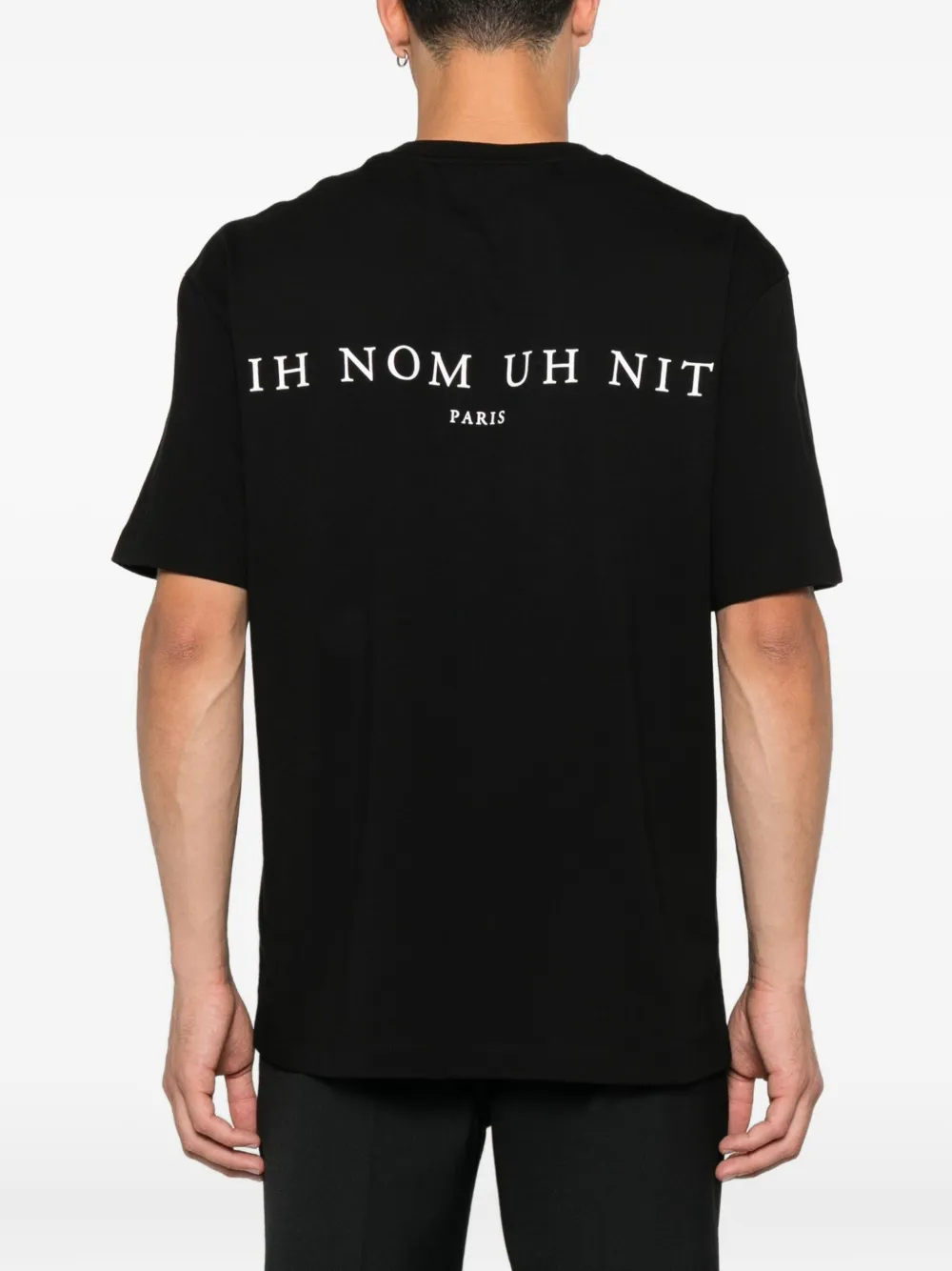 Ih Nom Uh Nit Graphic-print T-shirt In Black
