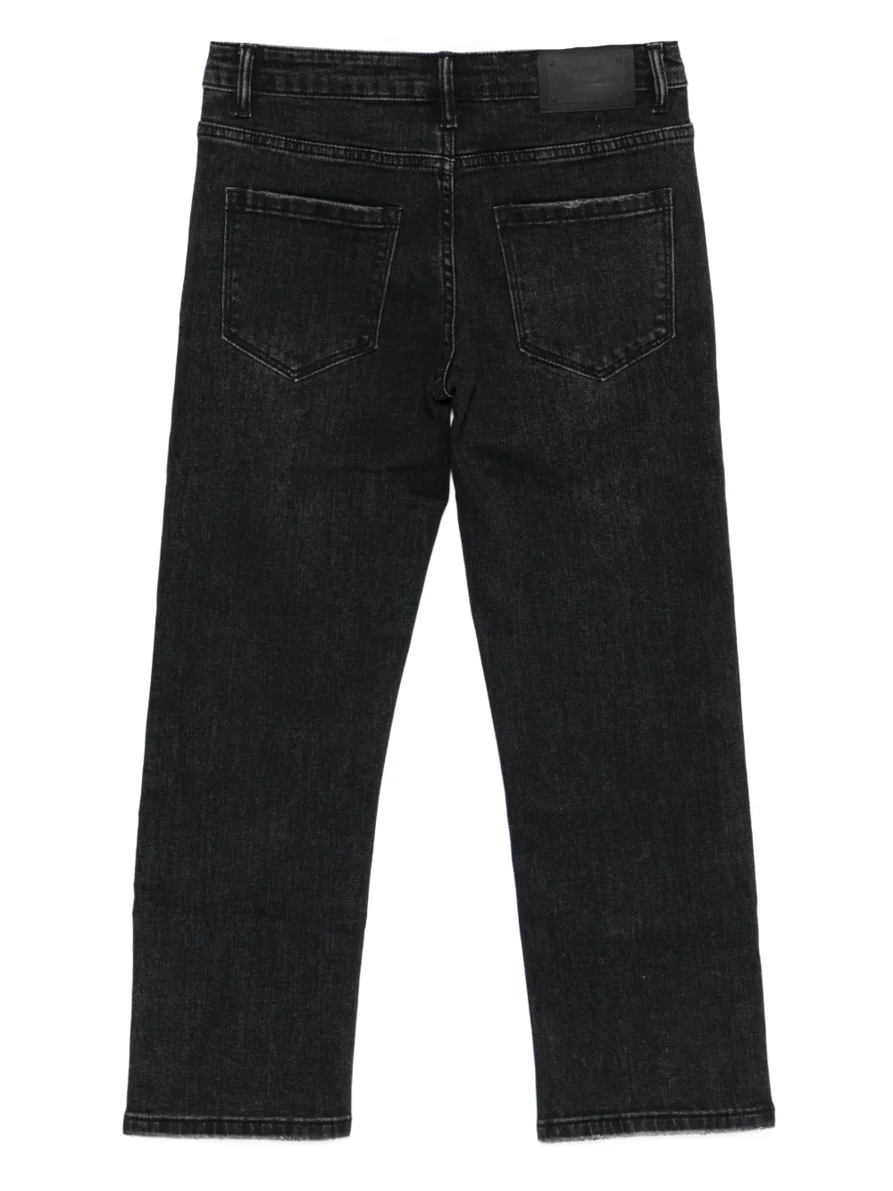 Daniele Alessandrini Kids Straight jeans Zwart