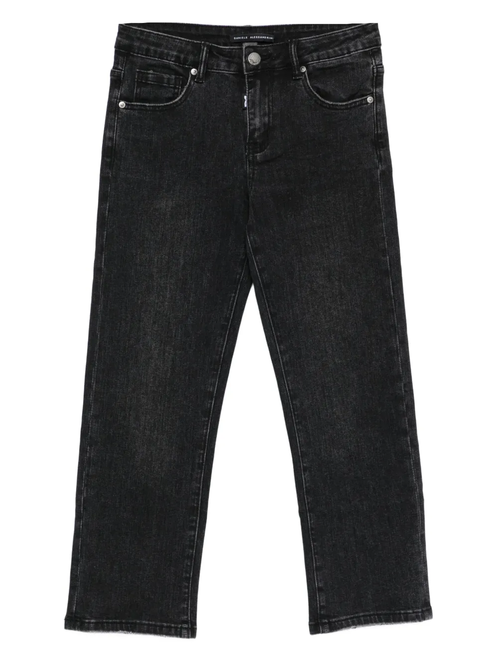 Daniele Alessandrini Kids straight-leg jeans - Nero