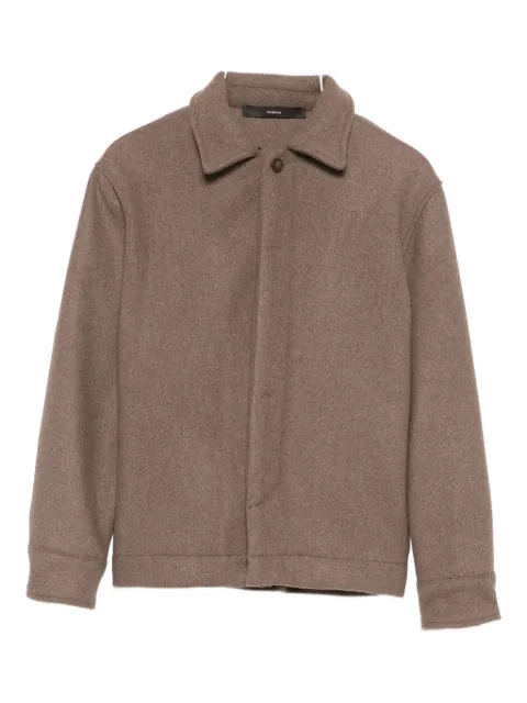 i'm brian buttoned wool jacket