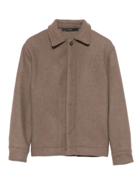 i'm brian buttoned wool jacket