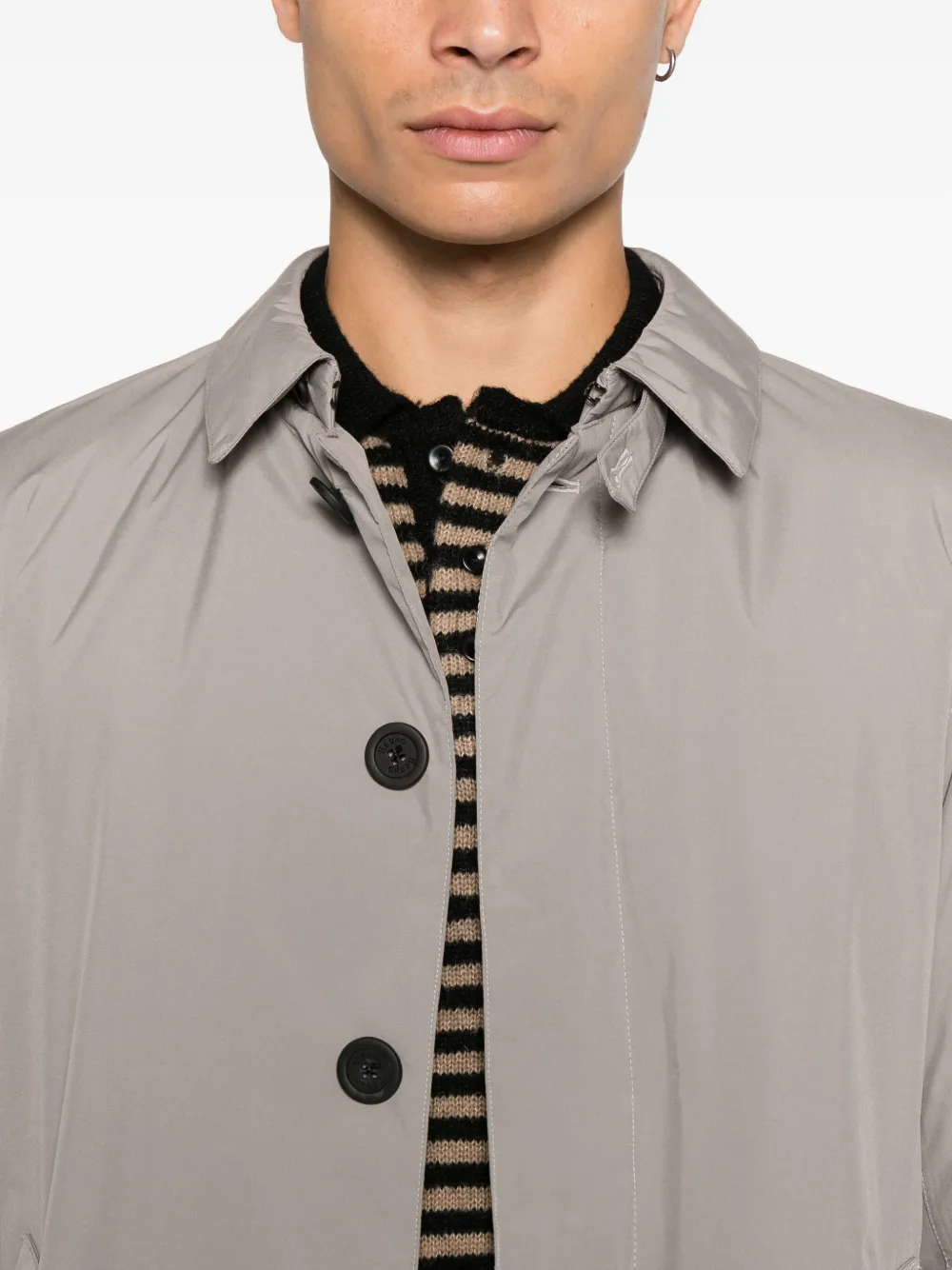 Herno Jas met knopen Beige