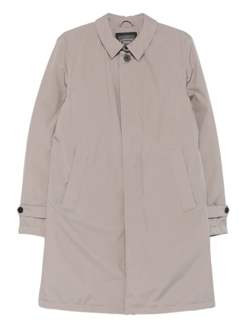 Herno buttoned coat | Neutrals | Image 1