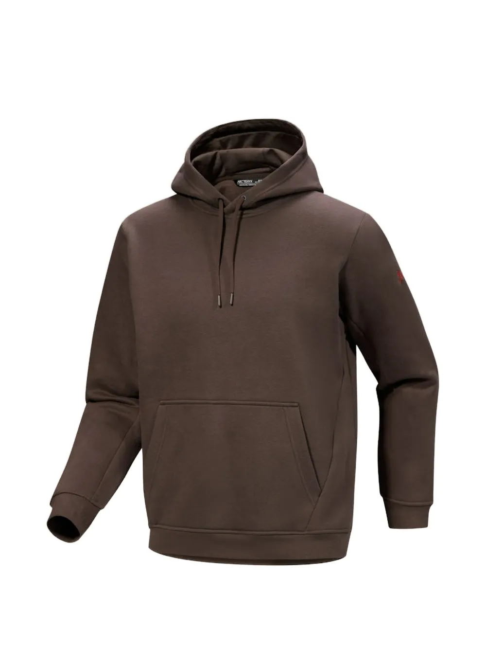 Arc'teryx Emblem hooded pocket hoodie - Marrone