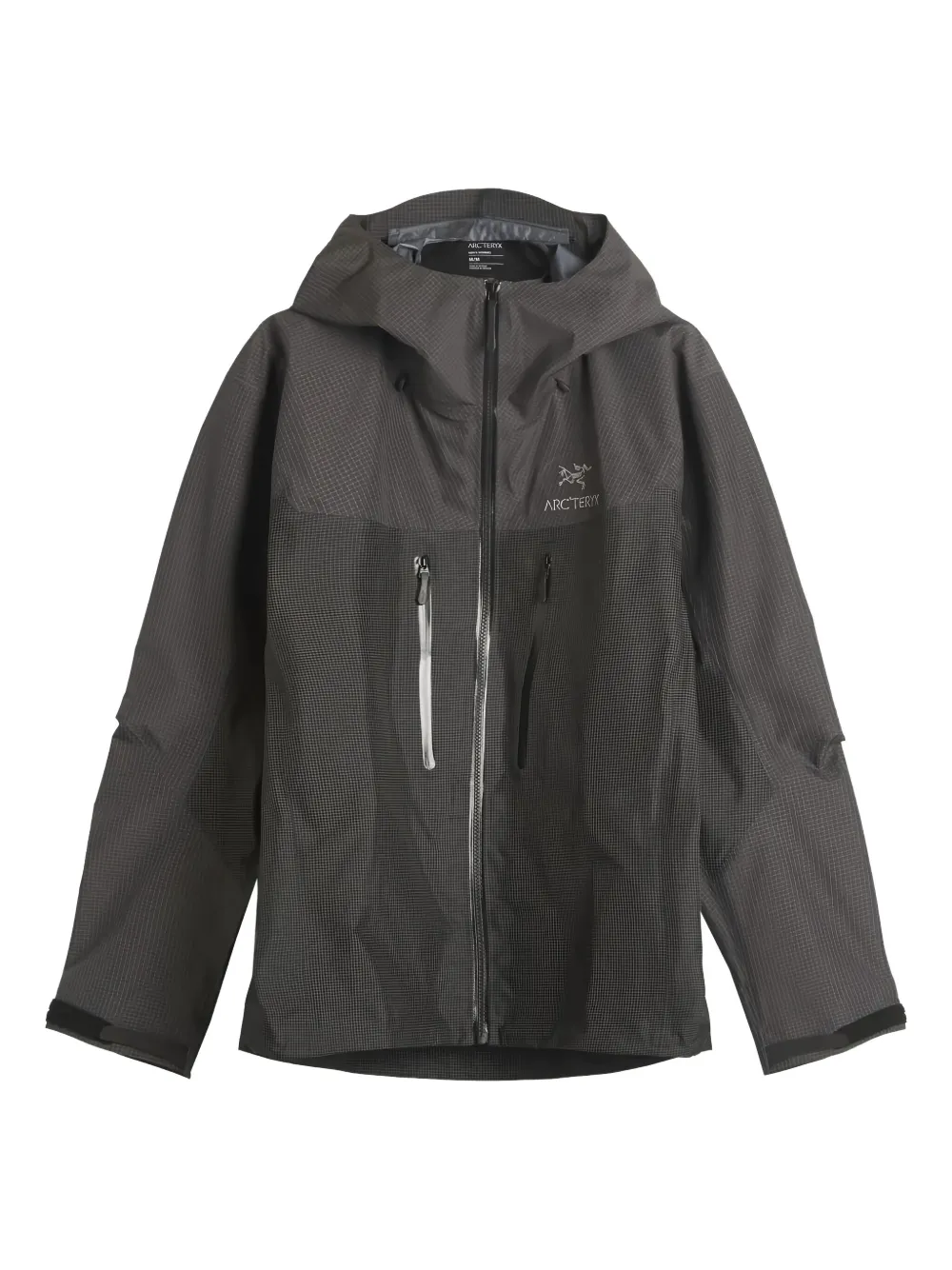 Arc'teryx Alpha hooded zip-up jacket - グレー Arc'teryx Alpha hooded zip-up jacket - グレー